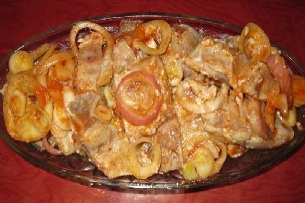 Селедка по-корейски
