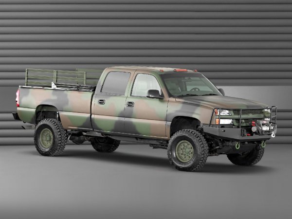 Chevrolet Silverado Crew Cab milita