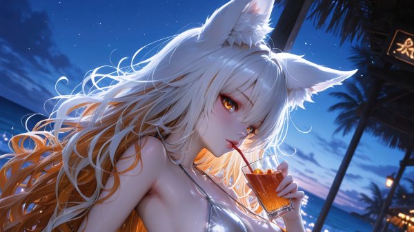 Anime-girl-fox-ear-fantasy-4k 219@5@p