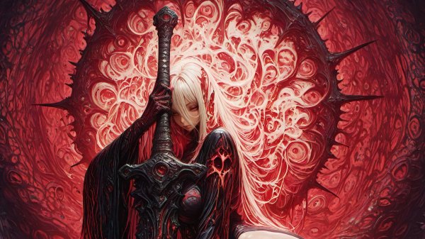 Anime-girl-fantasy-sword-4k 385@5@j