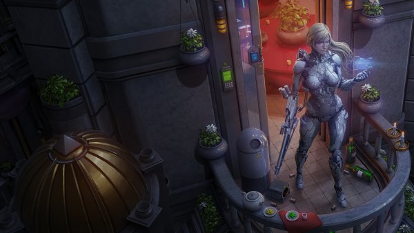 Sci-fi-warrior-girl 4K-4.996