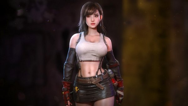 Tifa-lockhart-final-fantasy-7-remake 4K-16
