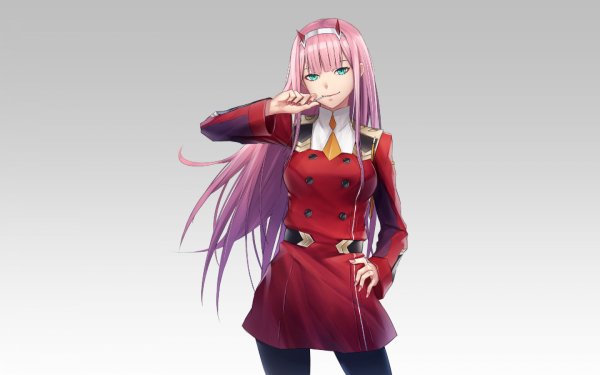 zero-two-pink-hair-darling-in-the-franxx-smiling-green-eyes