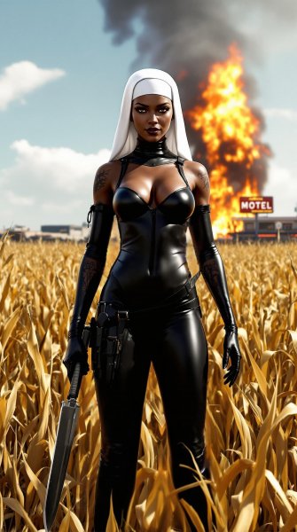 По игре "Hitman Absolution" и злобным монашкам убийцам