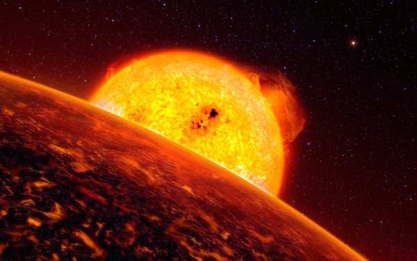 Space The planet close to the sun 087191