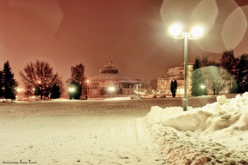 Кострома. Проспект Мира. Цирк