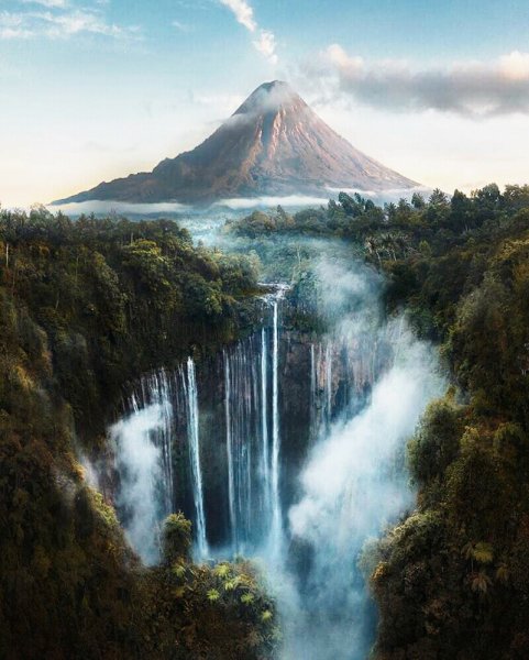 водопад 074000