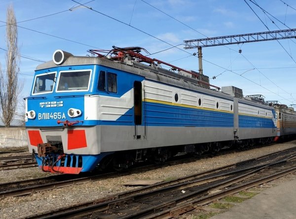 Электровоз ВЛ11М4-465, депо Баладжары, Баку