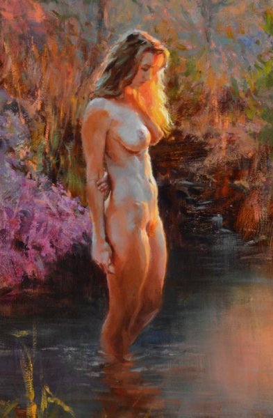 Называется By the Pond (У пруда)