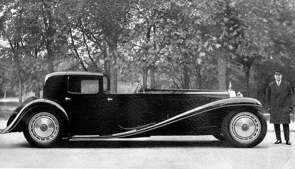 Бугaтти тип 41 Poял. Итaлия, 1930 гoд.