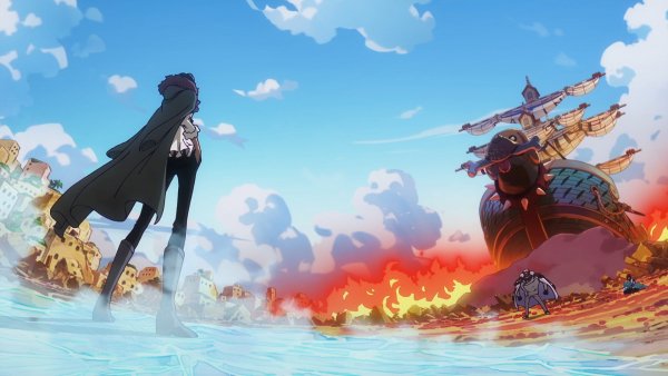One Piece - Кузан против Гарпа