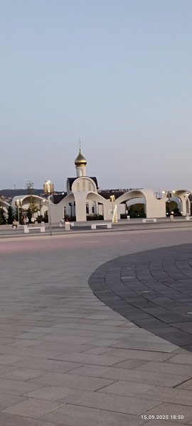 Анапа. Крещенский парк
