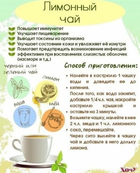 Лимонный чай