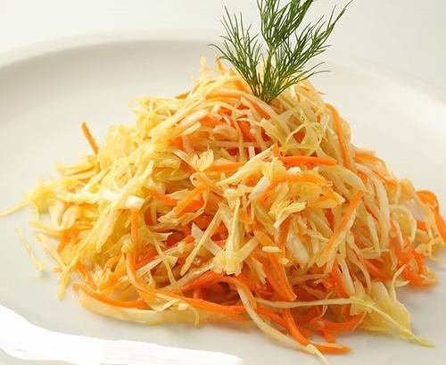 салат капустный