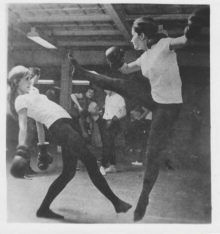 retro french box savate