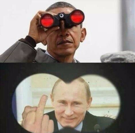 Путин vs Обамы