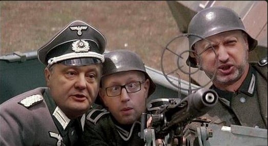 Отправили к польскому трактору киевскую многоэтажку