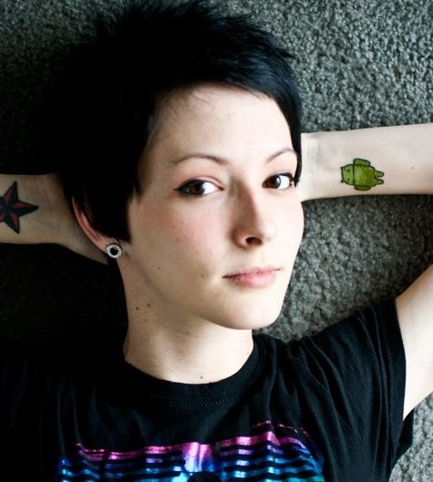 android tattoo
