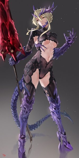 Artoria-Pendragon-Lancer-(Fategrand-order)-FateGrand-Order-Fa