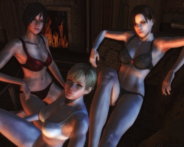 resident evil wallpaper ada sherry and j