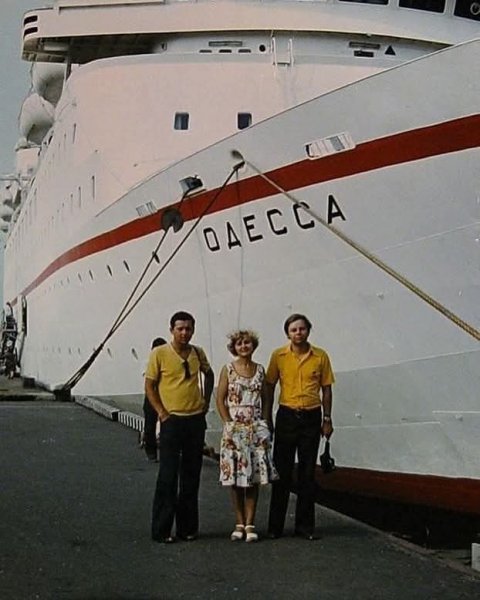 Теплоход Одесса