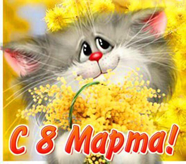 С 8 МАРТА!)))