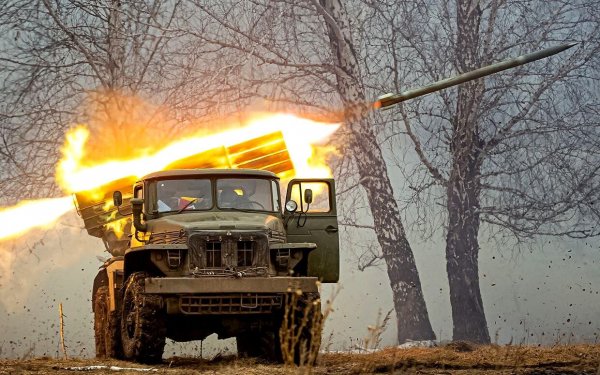 РСЗО "Град" на шасси Урал-375