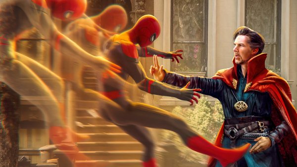 Spider-man-no-way-home-movie-doctor-strange-4k