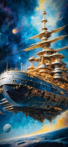 Фантастический корабль