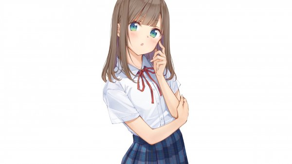 pretty-anime-girl-school-uniform-brown-hair-blue-eyes-anime