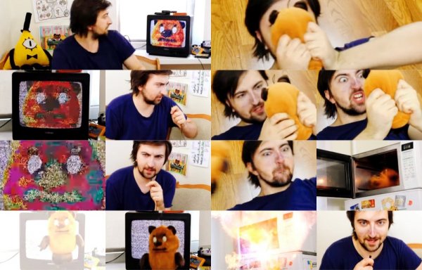 MyCollages. Сыендук VS Винни-Пух