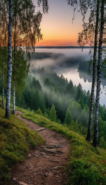 Лесная тропинка
