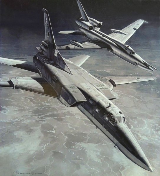 Ту-22м3 и Ту-22