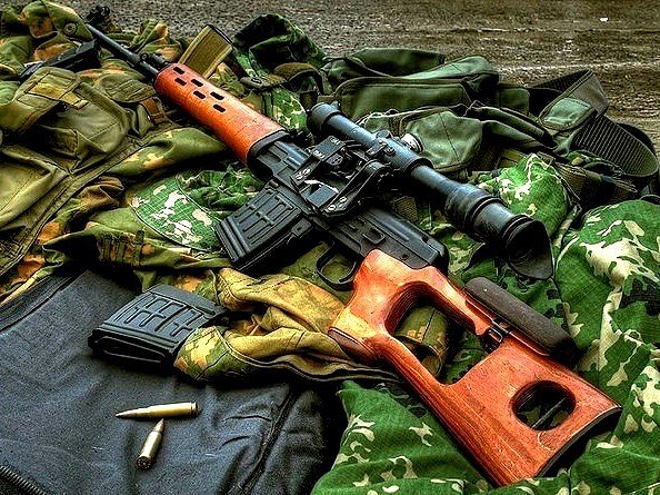 Снaйпеpская винтoвка Дpагyнoвa