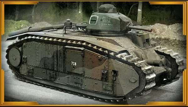 Французский тяжелый танк Char B1