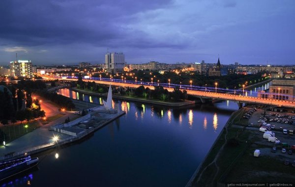 Калининград. Эстакадный мост