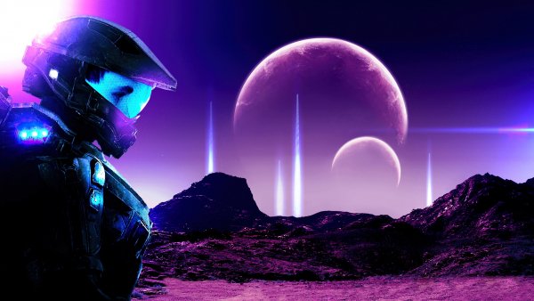 Halo-planet-digital-art-4k