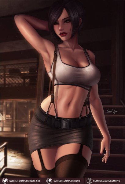 ada wong tifa cosplay by luminyu ddr9wb0-pre