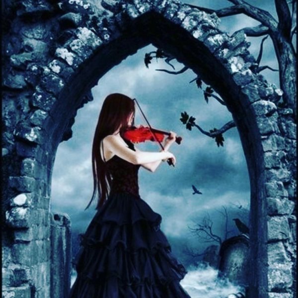 Девушка с скрипкой