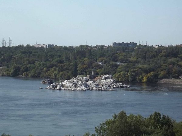 Запорожье. Пороги на Днепре