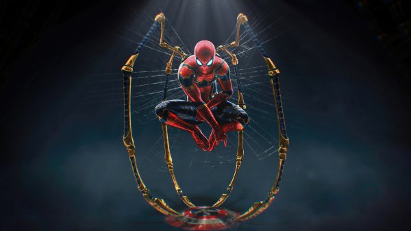 Spiderman-iron-spider-suit-8k 44@2@b