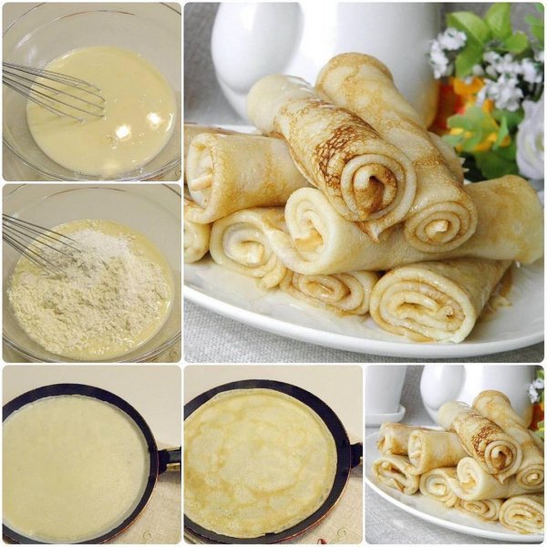 Тесто для блинчиков