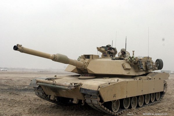 Px-M1A1 Abrams Tank in Camp Fallujah-