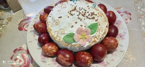 Поздравляю с Пасхой!