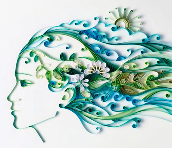 портрет весны