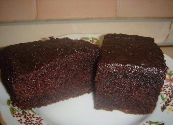 Необычное пирожное