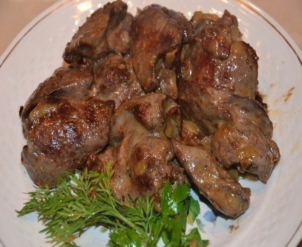 Самая вкусная печень