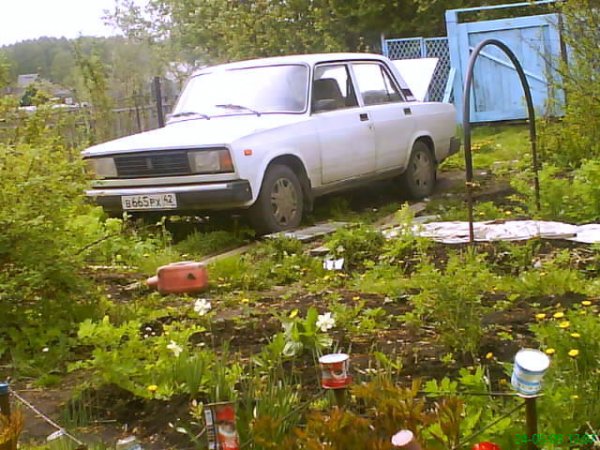 Авто на даче