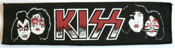kiss group faces mbr strip patch 2