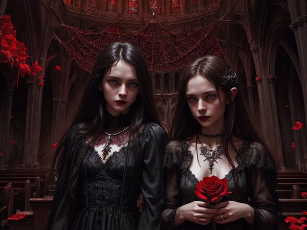 Две ведьмы проникли в церковь